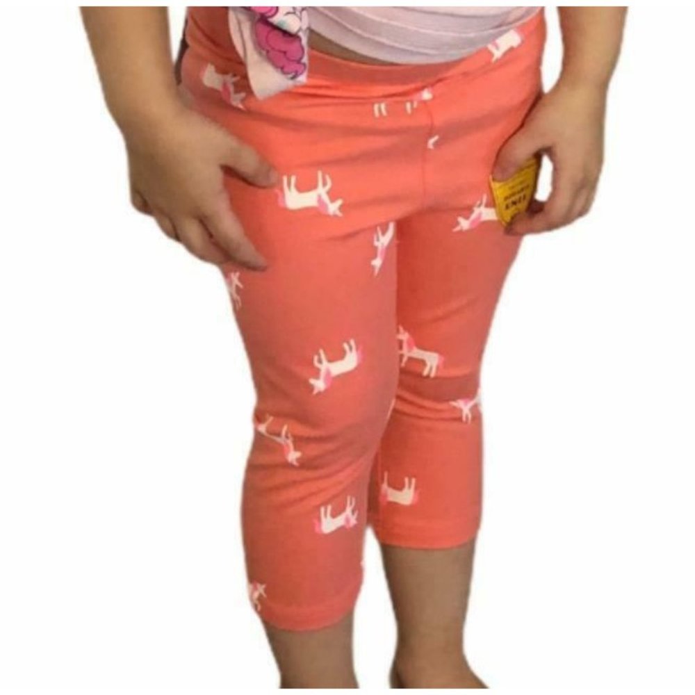NWT Cat and Jack Unicorn Leggings Toddler Lot of 2 Pink Pants Pull On  3T - Picture 4 of 11